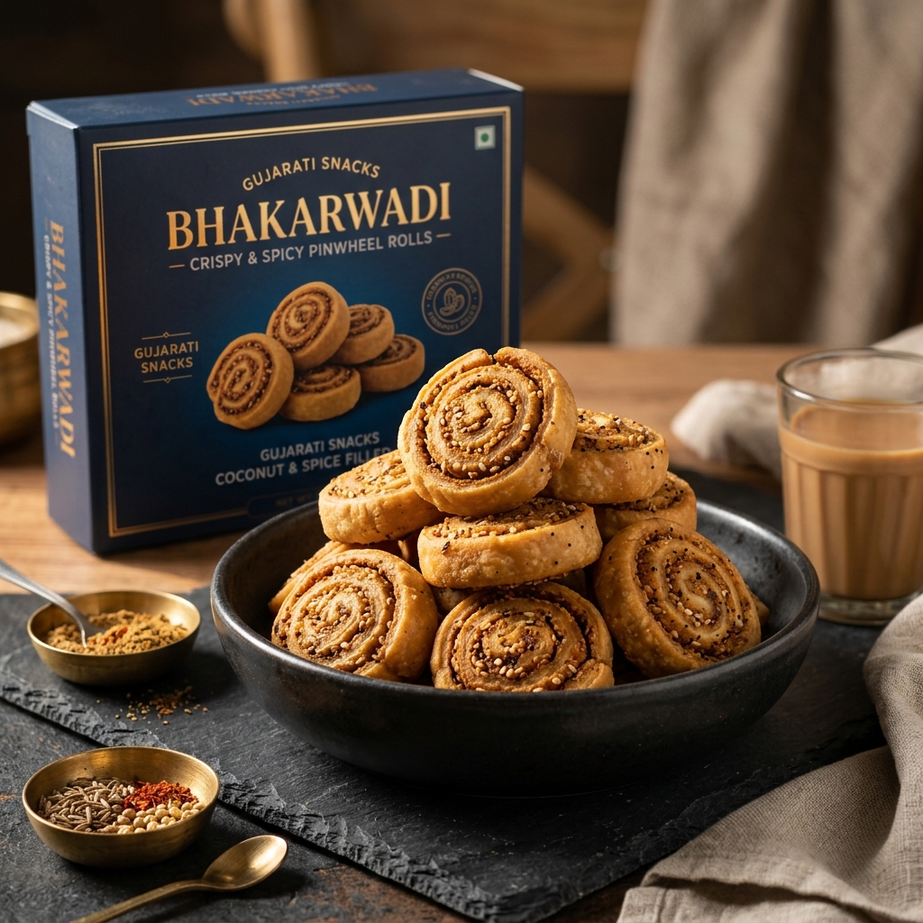 Sweet & Spicy Bhakarwadi