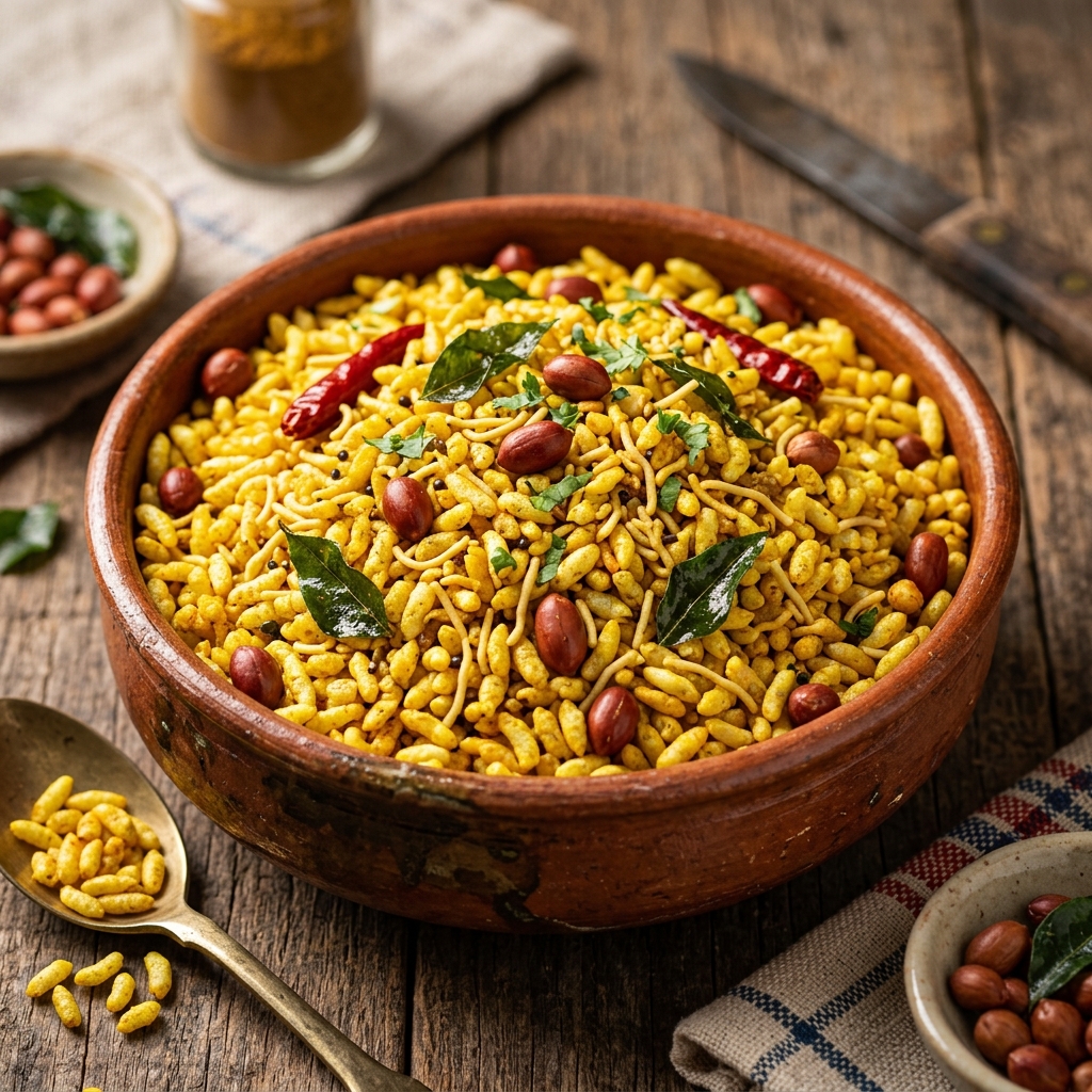 Spiced Masala Mamra
